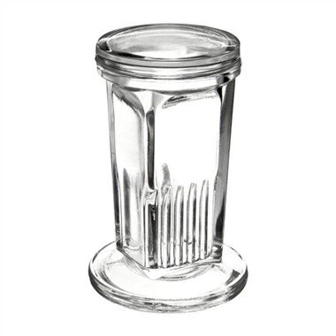 Pot de tinció de Coplin de vidre